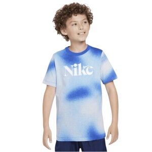NWT Nike Kids‎ Blue and White Multi T- Shirt